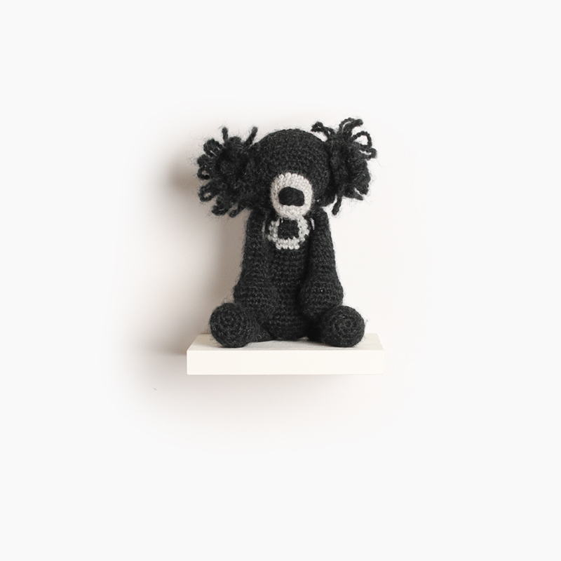 sloth bear crochet amigurumi project pattern kerry lord Edward's menagerie